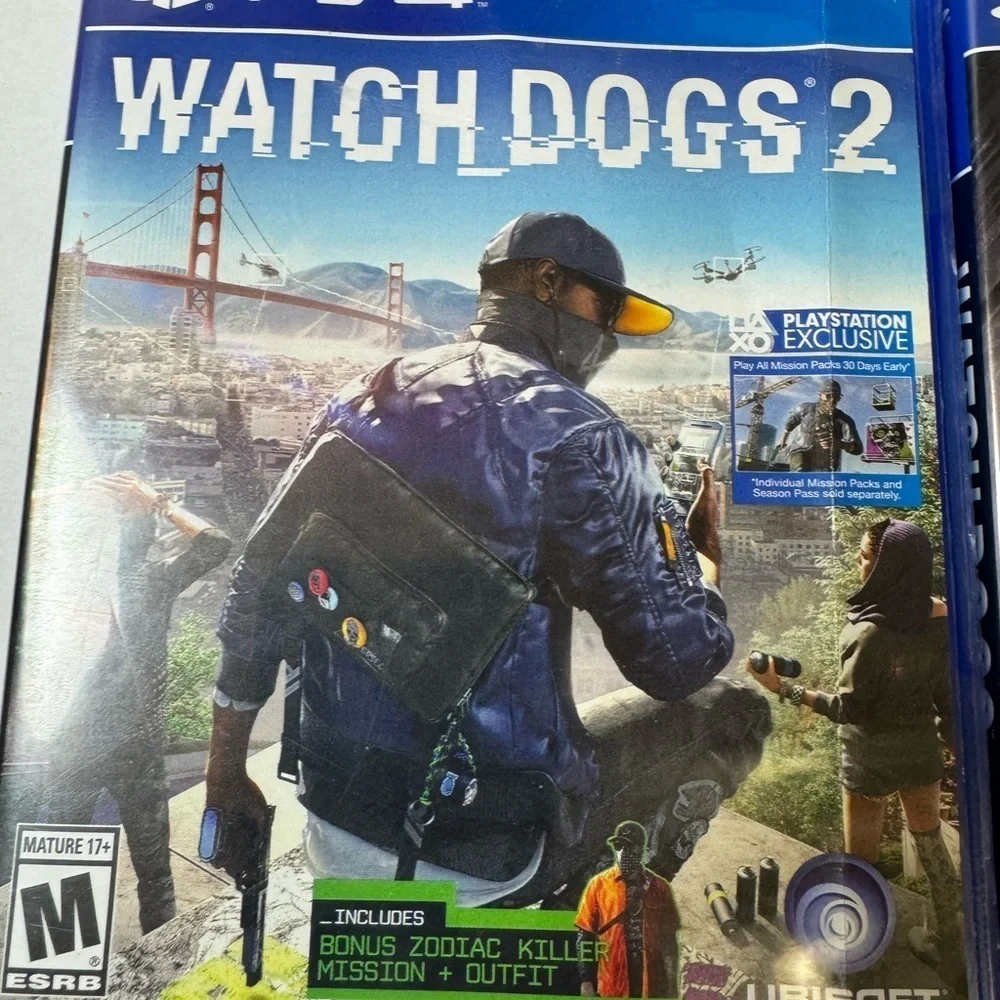Watch Dogs & Watch Dogs 2 PS4 Games